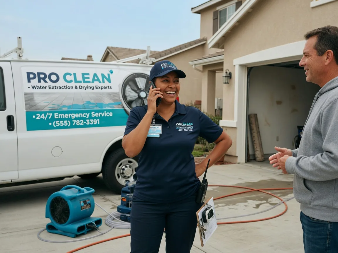 Water Extraction & Drying Rocklin, CA FAQs